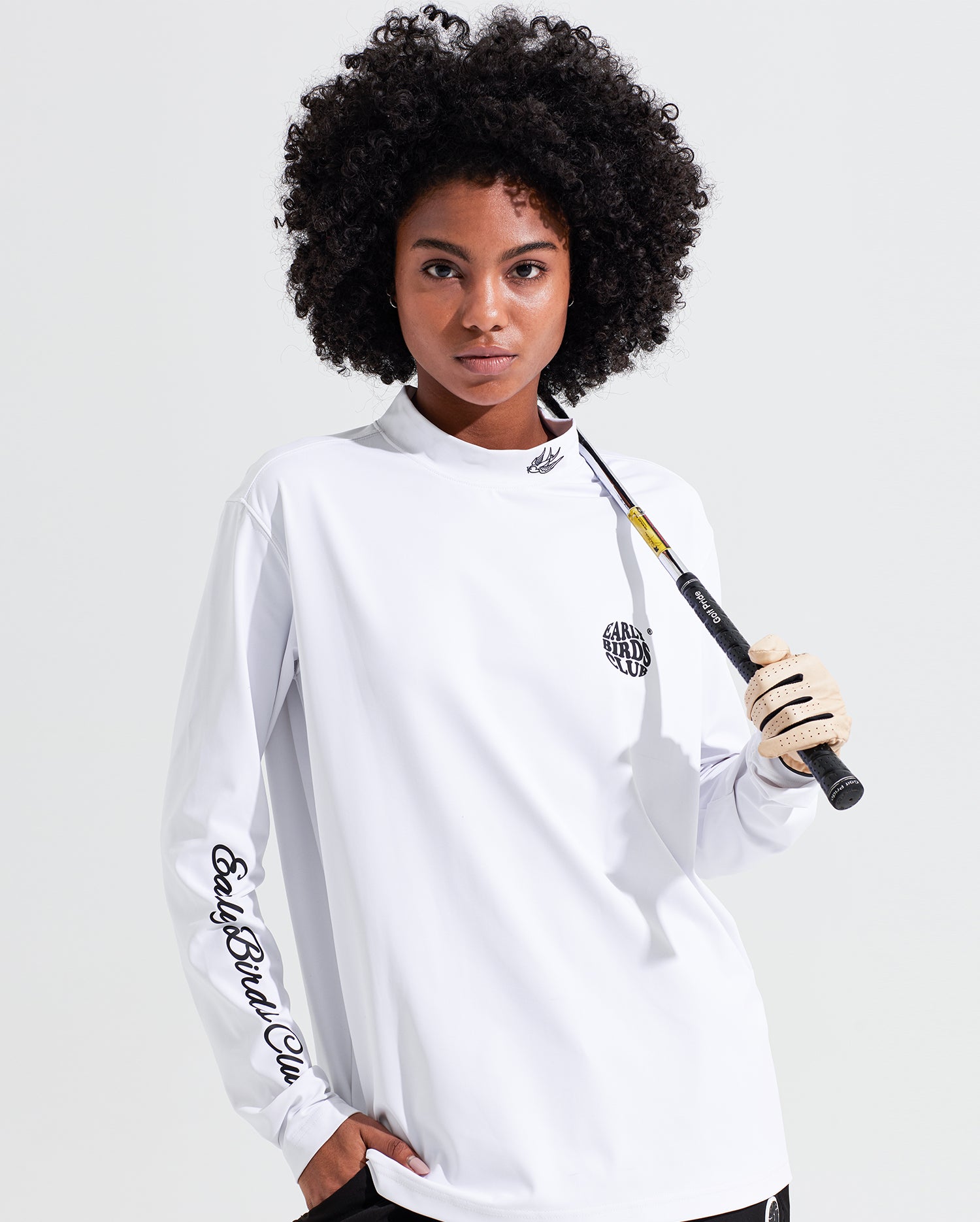 EBC MOCK NECK L/S TEE